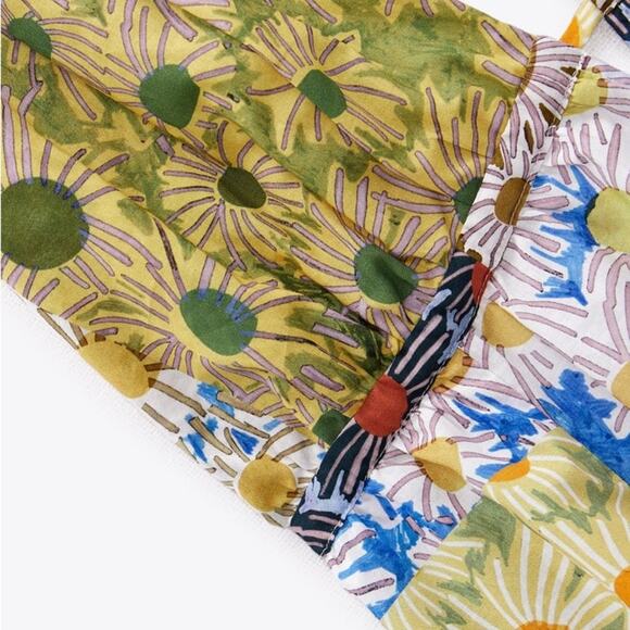 ZARA BLOGGER FAVORITE PRINTED SHORT DRESS - Picture 12 of 12